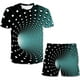 thumbnail image 2 of Conjunto de ropa de regalo de cumpleaños de Whirlpool, camisetas para bebés, niños y niñas, pantalones cortos, 2 uds., trajes, ropa informal de Whirlpool, Suits5T Gao Jinjia LED, 2 of 2