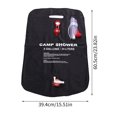 thumbnail image 3 of 20L Foldable Solar Shower Bag 1pc - Outdoor Bath Water Bag, Camping Sun Compact Heated Water Shower Bag, Outdoor Shower Tool, 3 of 7