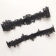thumbnail image 4 of 1 par de ligas de novia de moda, hermosas ligas de flores de encaje para boda, ligas decorativas para mujer (negro), 4 of 5