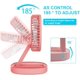 thumbnail image 3 of ventilador de rotación portátil, ventilador portátil ultraligero con 3 velocidades y para viajes de camping al aire libre, hogar, oficina, cocina, ventilador de escritorio plegable Shuxiu Wang 8390615144025, 3 of 5
