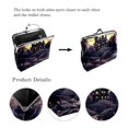 thumbnail image 3 of Castle Stylish Microfiber Coin Purse with Zinc Alloy Jaws | 4.3x4.7 Inches Compact Size & Durable Design, 3 of 7