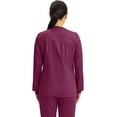 thumbnail image 6 of Cherokee Zip Front Scrub Jackets for Women, Workwear Core Stretch Soft Brushed Twill 4315, 6 of 9
