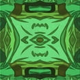 thumbnail image 1 of Ahgly Company Machine Washable Indoor Square Transitional Deep Emerald Green Area Rugs, 4' Square, 1 of 7