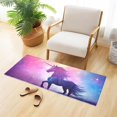thumbnail image 2 of Dreamtimes Starry Night Unicorn Kitchen Mat 20"x39", Non Skid Kitchen Runner Rug Absorbent Resist Dirt Kitchen Floor Mat Comfort Standing Mat for Kitchen, Floor, Office, Sink, Laundry, 2 of 6
