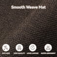 thumbnail image 4 of SIXHOME Washable Kitchen Rug, Absorbent Non-Slip Woven Floor Mat, 20"x32", Dark Brown, Rugs for Sink, Laundry, Hallway, Bathroom, 4 of 8