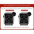 thumbnail image 6 of LEIXIUER Compatible with Apple watch bands iWatch Bnad 41mm 40mm 38mm 45mm 44mm 42mm 49mm Women Designer Slim Metal Stainless Steel Wristbands Replacement iWatch serieis 9 8 7 se 6 5 4 3 2 Ultra Strap, 6 of 6