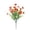 Orange, variant on Vibrant Faux Silk Floral Display, 13.8in Lifelike Botanical Arrangement for Interior Design, Desktop Space Embellishment, Artistic Indoor Flower Decor, Yellow