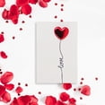 thumbnail image 4 of Valentines Day Exclusive Heartbeat Love Card for Expressing Deep and Sweet Affection Romantic Greeting Message Note Couples Gift Idea Anniversary Wedding Party Celebration Present, 4 of 4