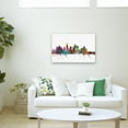 thumbnail image 4 of Michael Tompsett 'Los Angeles California Skyline' Canvas Art, 4 of 4