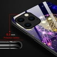 thumbnail image 3 of Case for iPhone 13 Pro Max,Purple Owl Dream Catcher Pattern TPU Bumper Anti-Slip Case, 3 of 5