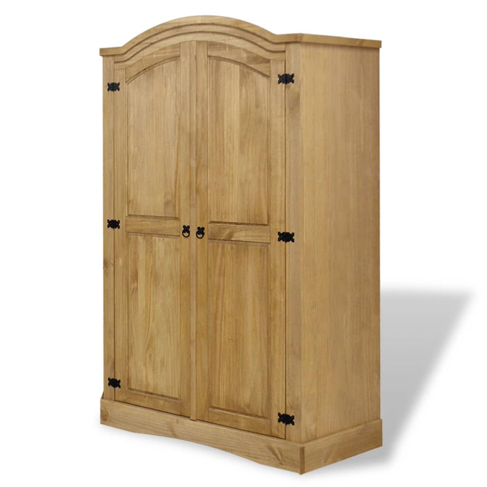 IM Beauty Wardrobe Mexican Pine Corona Range 2 Doors Bedroom Armoires