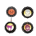 thumbnail image 3 of Inteprter Adorno de luz de lámpara de calabaza de con control de botón Hermoso letrero colgante ajustable Lámparas de puerta Decoración de Kits de decoración para fiestas Esqueleto Inteprter HA068173-02, 3 of 6