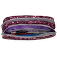 thumbnail image 4 of J World Boys and Girls Jojo Double Compartment Kids Pencil Case for School, Garden Purple, 4 of 4