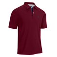 thumbnail image 3 of HOWPAY Mens Polo Shirts Short Sleeve Classic Button Collared T-Shirt Solid Color Stretch Breathablet Casual Loose Fit Workout Golf Shirts XL, 3 of 4