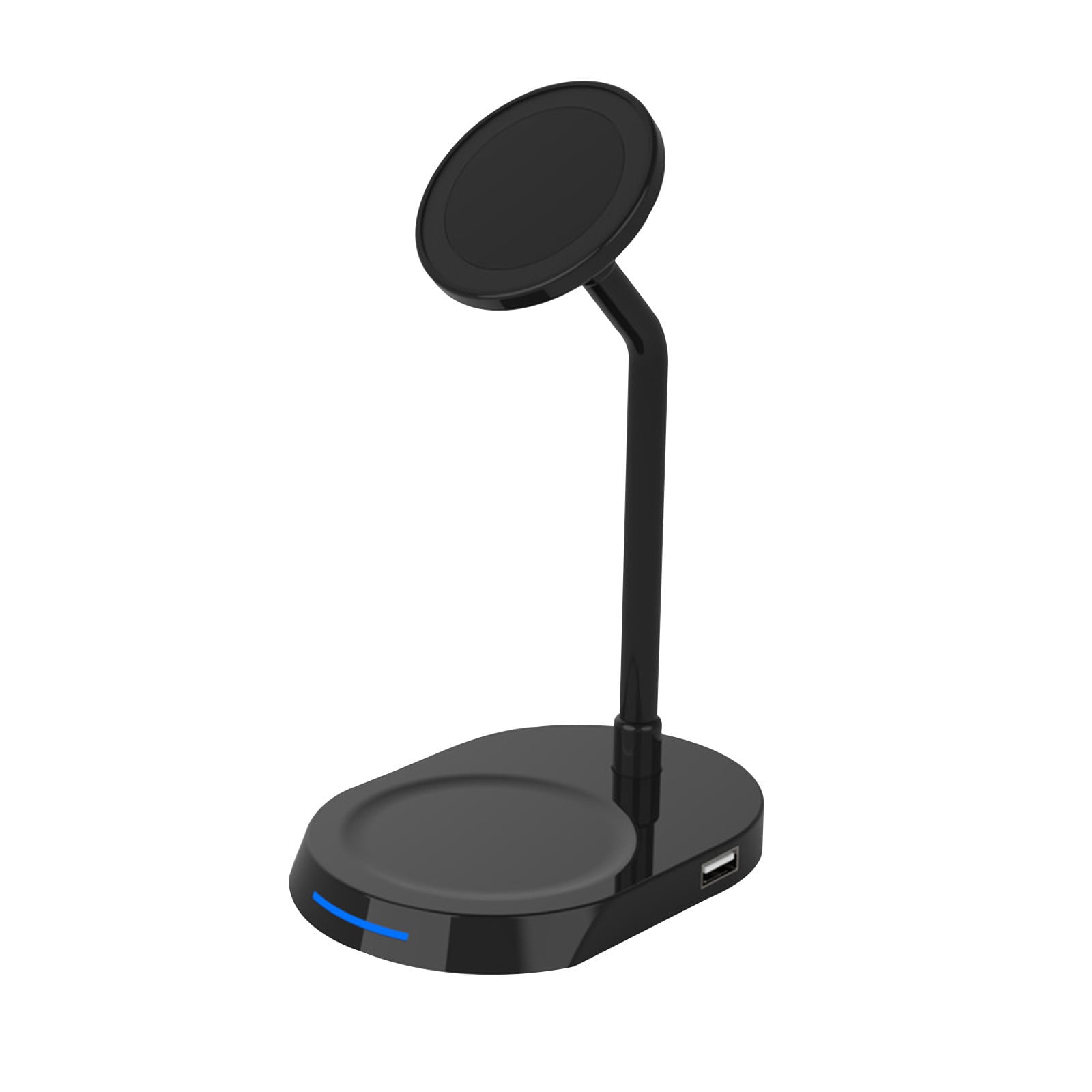 Qwtwty Mobile Accessories 15 W Magnetic Mobile Phone Wireless Charger Headset Charging for Mobile Phone, Mobile Phone Charging, with USB Interface