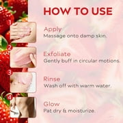 Mooyam Brightening Exfoliating Body Scrub, Moisturizing & Glowing Scrub for Even Skin Tone 7.05oz
