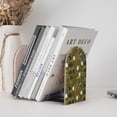 thumbnail image 6 of Picia Gnomes Playing in the Garden Pattern Wood Bookends for Shelves,Non-slip Bookends, Heavy Duty Wooden Bookend Support,1 Pair, 6 of 8