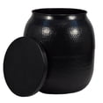thumbnail image 1 of Table d'appoint martelée de hometrends avec rangement, 1 of 4