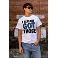thumbnail image 4 of I Already Go Those Cool Attitude Plus Size Crewneck Graphic Tee Shirt Brisco Brands 4X, 4 of 5