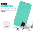 thumbnail image 4 of Xpm Case for Apple iPhone 13 Pro Max (6.7") Slim Hybrid Impact Anti-Slip Textured Armor Shockproof Dual Layer Soft TPU & Hard PC Rugged Bumper Cover - Teal Mint, 4 of 7