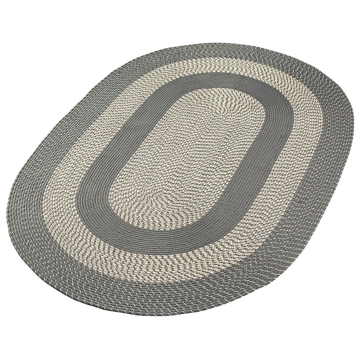 Two-Tone Country Braided Rug by OakRidge