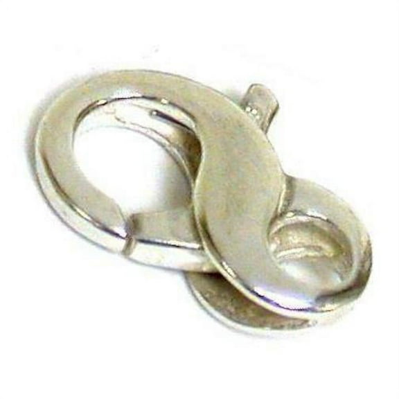 Lobster Clasps Sterling 11 x15mm Infinity Silver Part