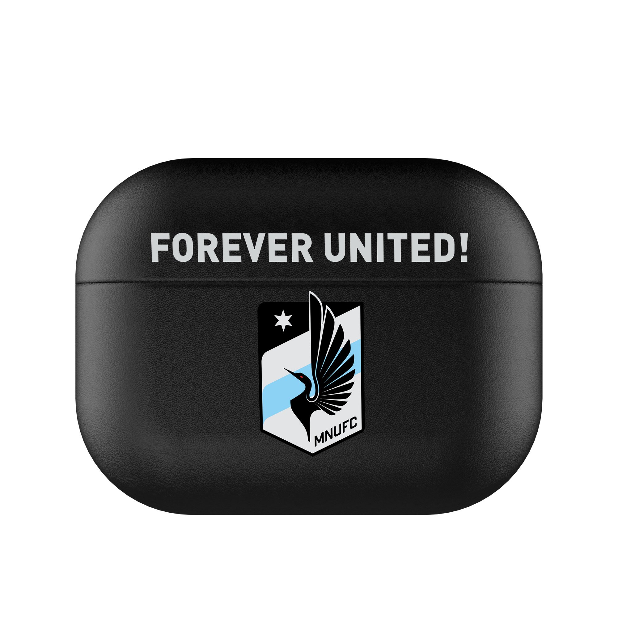 Black Minnesota United FC Insignia AirPods Case Cover