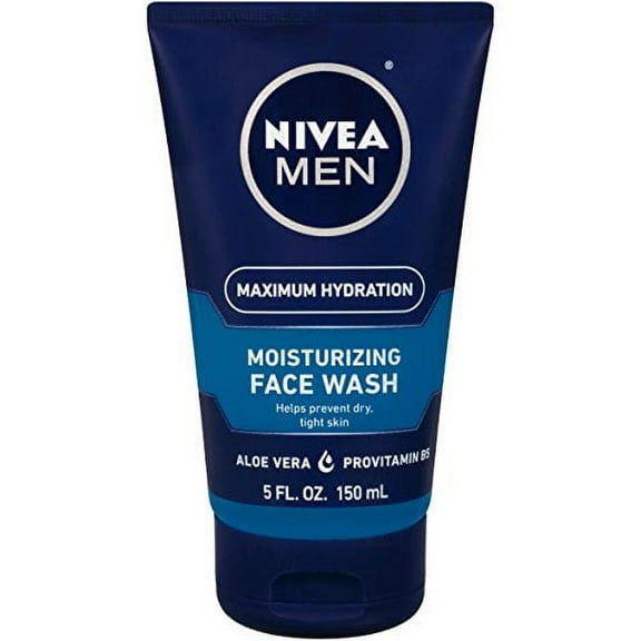 NIVEA Men Maximum Hydration Face Wash, 5 Ounce
