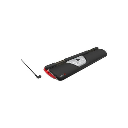 Contour - Rollermouse Red Ergonomic Wireless Mouse - Black