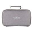 thumbnail image 1 of ViewSonic PJ-CASE-010 Étui de Transport Rembourré Doux à Fermeture Éclair pour Projecteur M1 Gris, 1 of 4