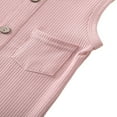thumbnail image 4 of Combinaison une Pièce Sans Manches pour Bébé Fille Garçon, Barboteuse Justaucorps Tenue d'Été, 4 of 6
