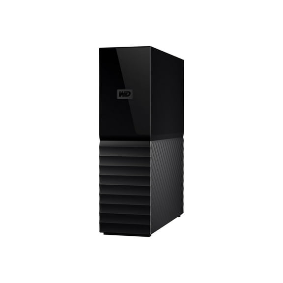 WD TDSourcing My Book WDBBGB0120HBK - Hard drive - encrypted - 12 TB - external (desktop) - USB 3.0 - 256-bit AES - black