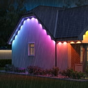 Govee 100ft RGBIC Permanent Outdoor Lights with 72 Lights, White version