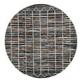 thumbnail image 2 of Unique Loom Aramis Collection Area Rug - Gage (7' Round Multi/Black), 2 of 6