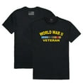 thumbnail image 2 of RapidDominance RS2-WWV-BLK-03 World War II Veteran Relaxed Graphic Tee, Black - Large, 2 of 3