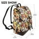 thumbnail image 2 of Easygdp Cats & Dogs Group Mochila de Cuero para Mujeres, Bolso de Hombro, Bolsos de Mano de Moda para Trabajo y Viajes, 2 of 4