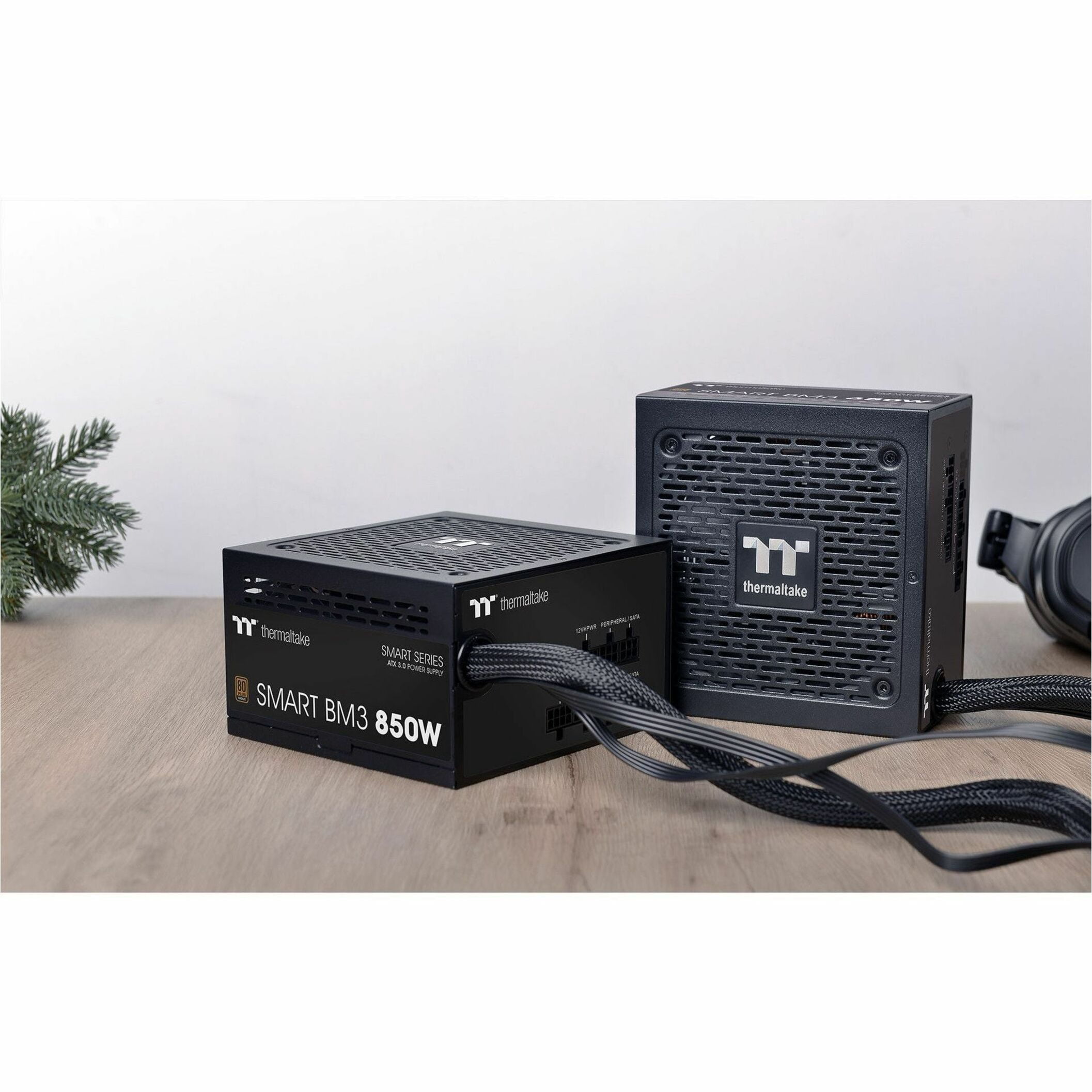 Thermaltake Smart BM3 650W 80Plus Bronze ATX 3.0 & PCIE 5.0 Ready Semi-Modular Power Supply; 105°C/221°F Japanese Capacitor; 5 Year Warranty; PS-SPD-0650MNFABU-3