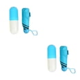 thumbnail image 3 of Wosthever Paraguas de bolsillo plegable portátil y confiable para protección al aire libre Paraguas para todo clima Azul cielo con caja de Cielo azul Con caja de embalaje 2Conjunto, 3 of 6