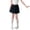 Black, variant on CPNG Girl's Denim Skirt Elastic High Waist Summer Stylish Loose Casual A Line Mini Jean Skirts with Pockets(Black,8-9 Years)