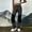 Gray, variant on JUSLIO Womens Pants Waterproof Hiking Fashion Casual Comfort Waist Straight Pants