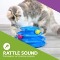 thumbnail image 5 of Pet Zone Busy Ball Three Tier Tower Track Interactive Toy Cat and Kitten Toy, 5 of 5