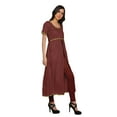 thumbnail image 3 of Moomaya Indian Women Cotton Front Slit Kurtis Solid Bollywood Designer Kurti, 3 of 6