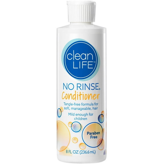 Clean Life No Rinse Conditioner, 8 fl oz