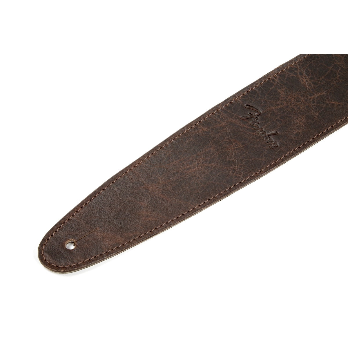 Fender Artisan Crafted Leather 2.5 in. Guitar Strap - Brown