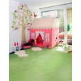 thumbnail image 1 of BSDHOME Polyester Pink Floor Children's Pink House Photography Backdrops Photo Props Studio Background 5x7ft, 1 of 2