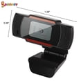 thumbnail image 4 of Spencer 720P Web Cam HD Camera Webcam Rotatable USB 2.0/3.0 Computer Camera with Mic Microphone Clip-on for Computer PC Laptop Desktop, 4 of 10