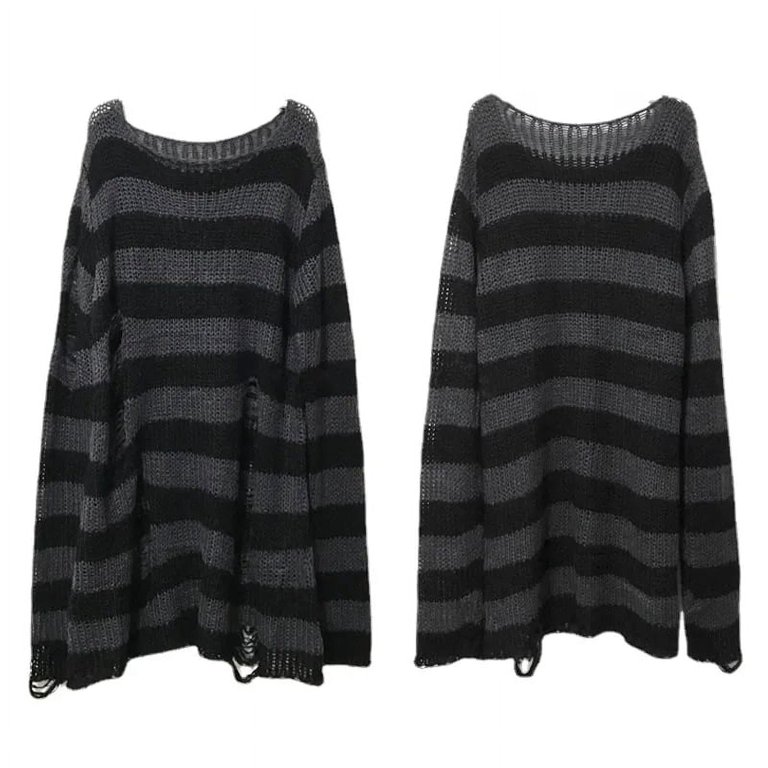 【DISCERNMENT】Hidden Punk Damage Knit 17281085898a0c0584546016b3c8d0