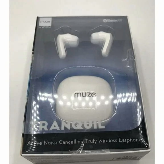 RHEA- Tranquil Muze Vivitar True Wireless Bluetooth Earbuds Noise Canceling Brand New