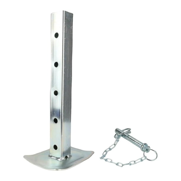 Extensión de para remolque con pata abatible, fácil instalación, accesorios, suministros, soporte de pie con pata abatible ajustable y resistente Con enchufe