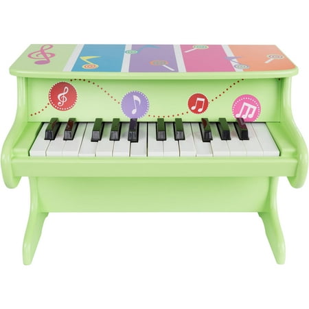 Children’s Toy Piano 25-Key Colorful Musical Upright Piano with Sounds for Learning to Play for Children, Toddlers by Hey!